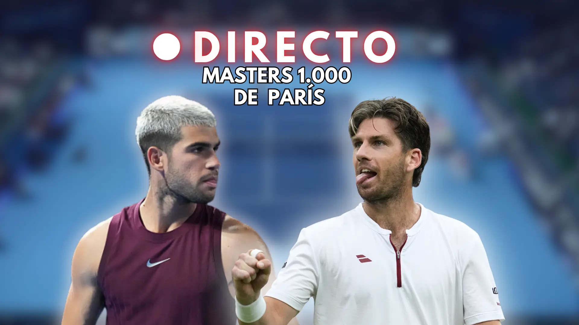 Carlos Alcaraz – Cameron Norrie del Masters 1.000 de París, en directo | Resultado y última hora de los dieciseisavos de final
