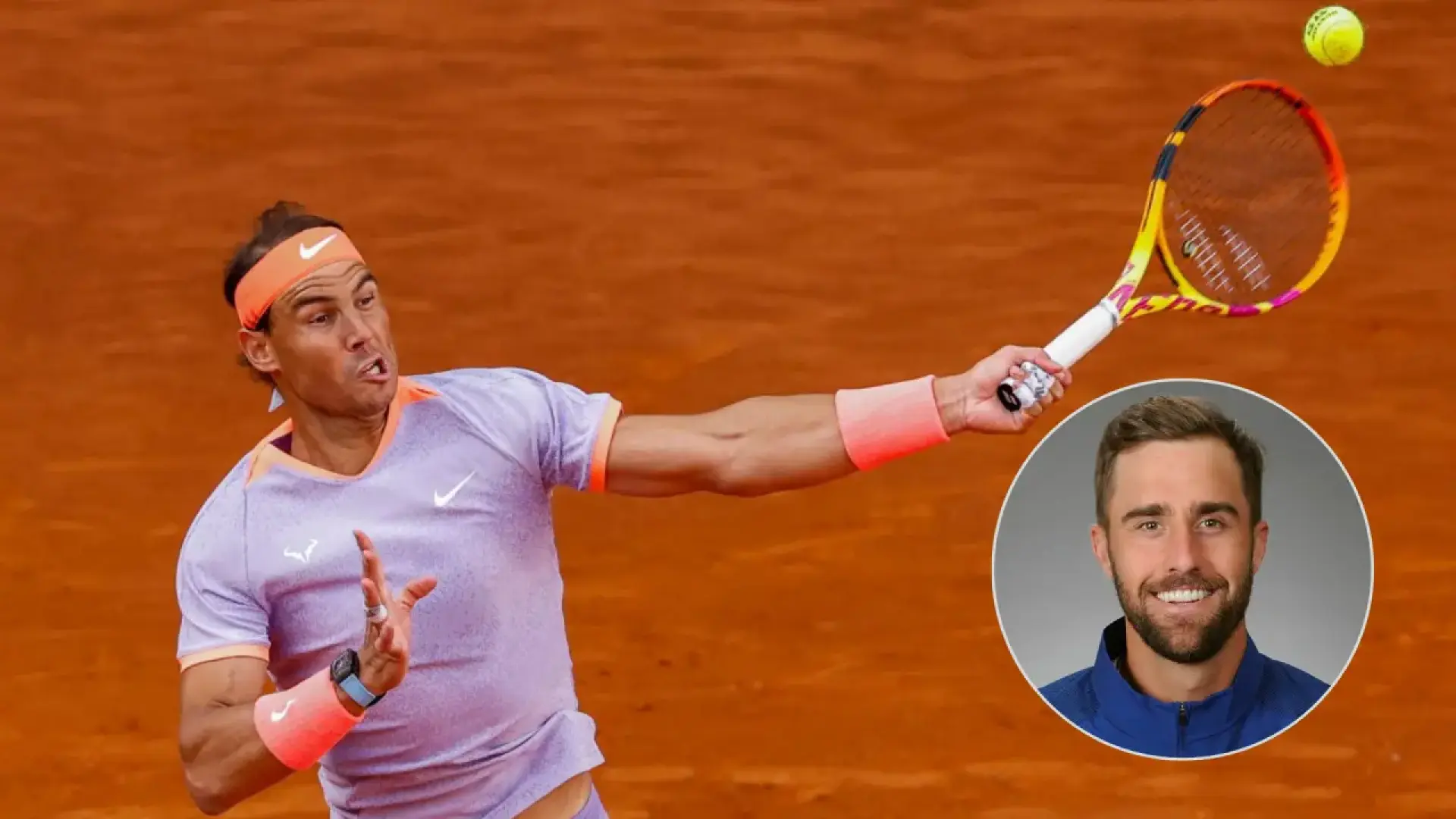 La acusación de Steve Johnson, extenista: «En los partidos de Rafa Nadal echaban carretillas de tierra para hacer la pista más lenta»