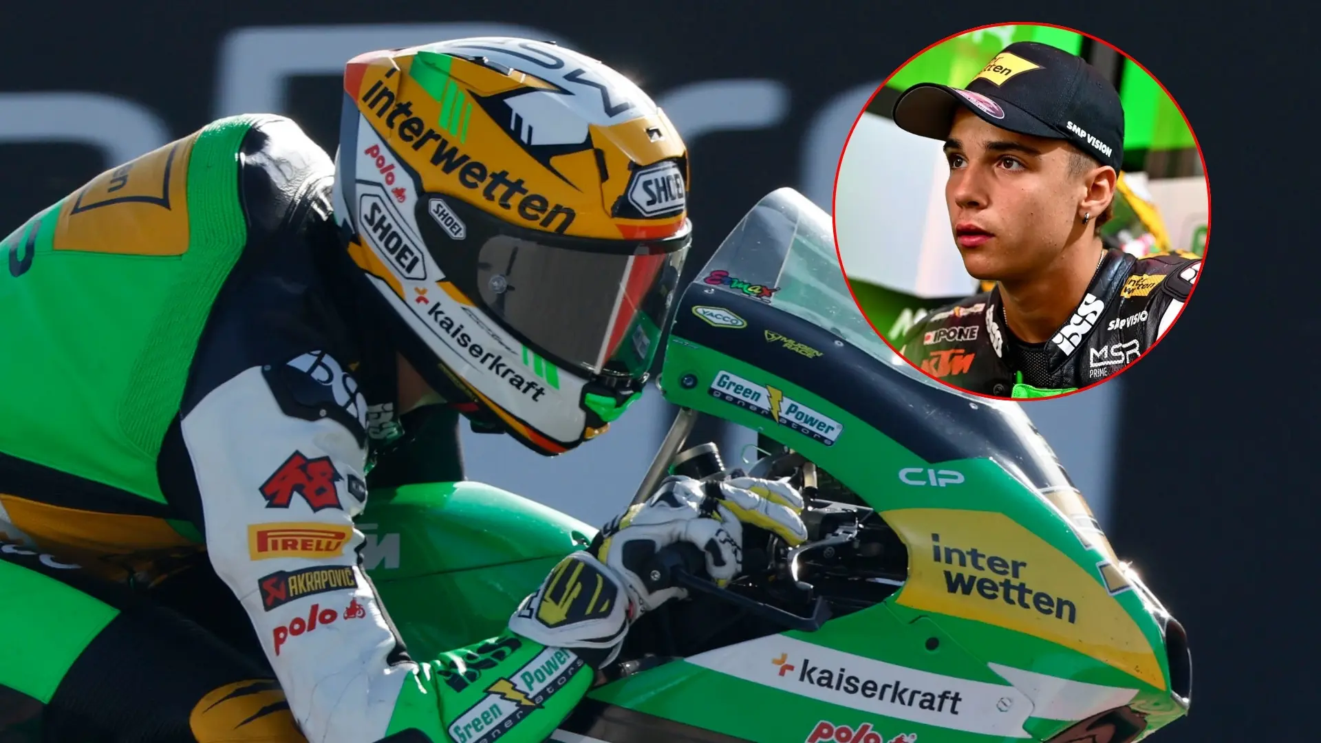 El piloto Noah Dettwiler sale de la UCI tras su brutal accidente con Rueda: «Está despierto y comunicándose con su familia»