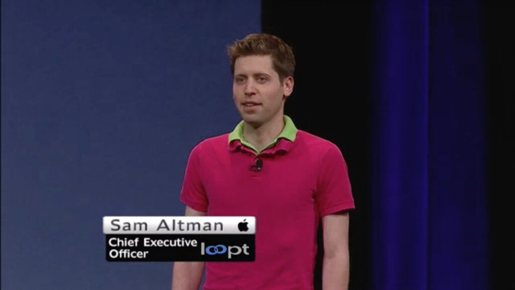 Mucho antes de ChatGPT, Steve Jobs ya 'fichó' al joven Sam Altman en una keynote de Apple 
