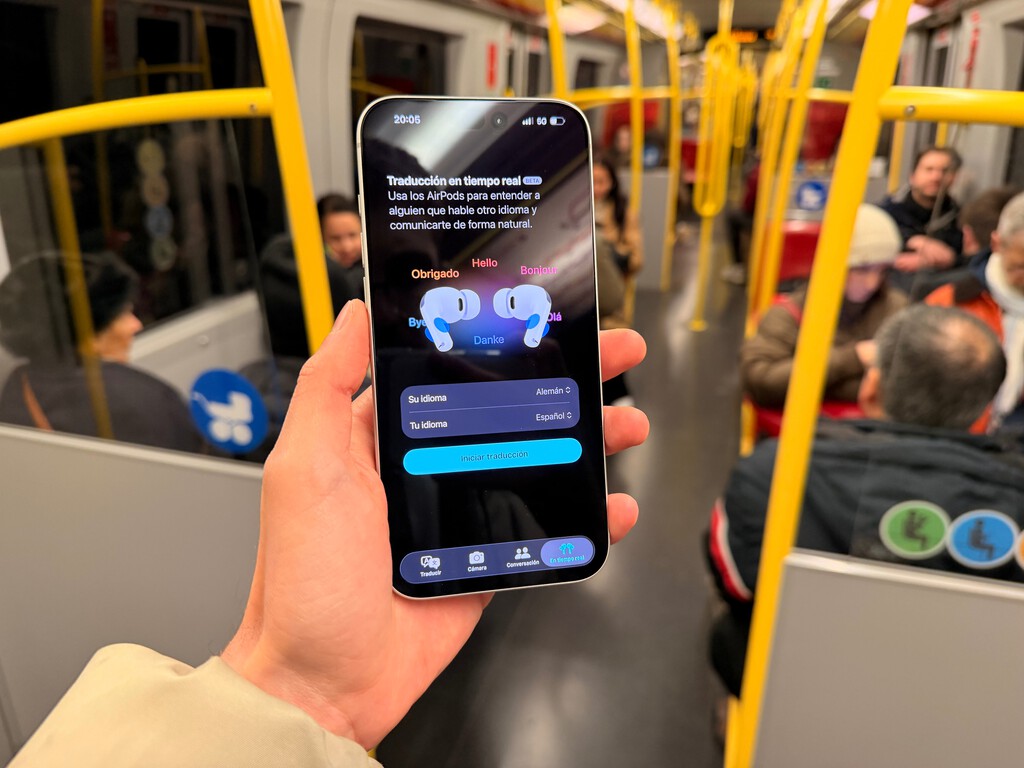 He viajado a Viena sin hablar alemán confiando solo en la traducción de los AirPods: sorprende, pero no es perfecta