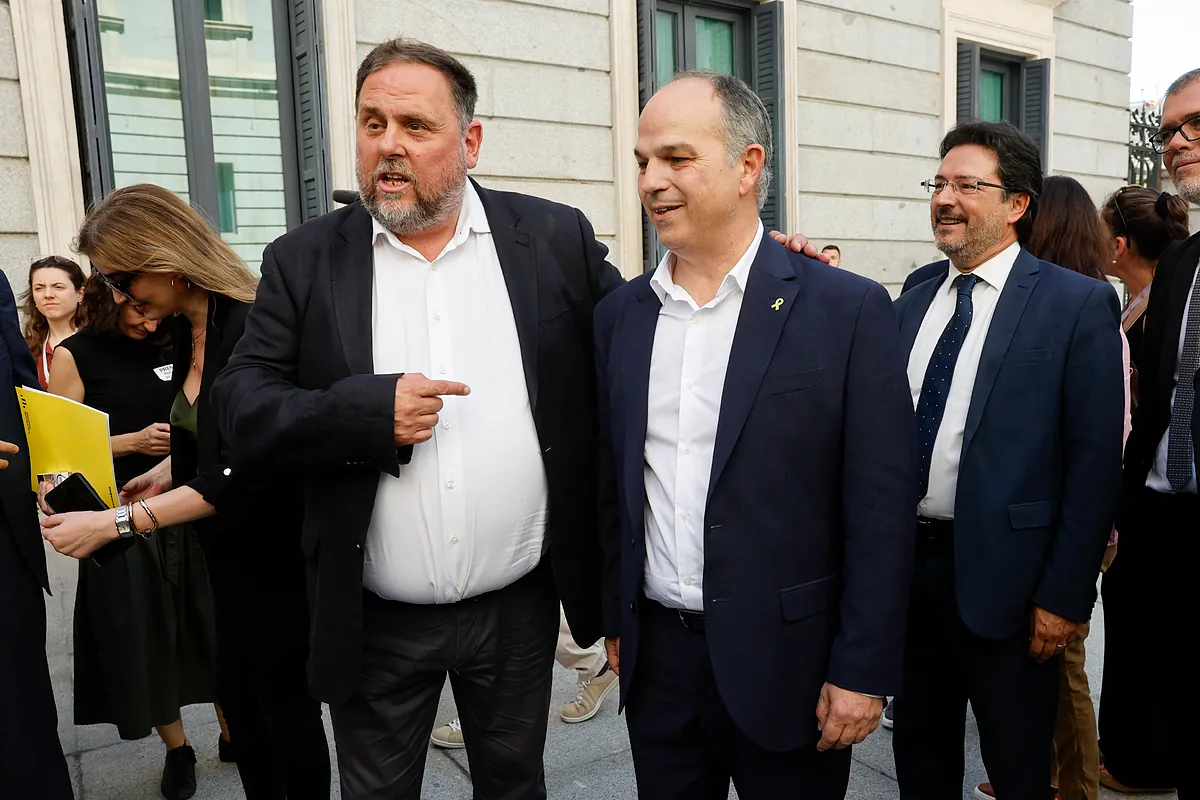 Estrasburgo rechaza que se violaran los derechos políticos de Junqueras, Turull y Sànchez por no haber podido asistir como diputados al Parlament al estar en prisión por el procés