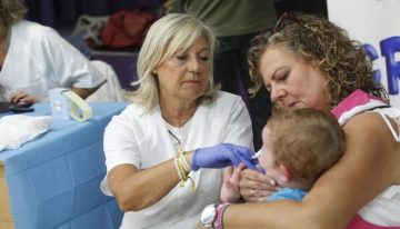 Solo la mitad de los niños entre 6 meses y 5 años se vacunó frente a la gripe en la última campaña