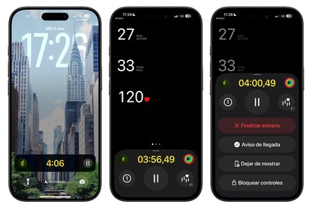 Entrenamientos Iphone