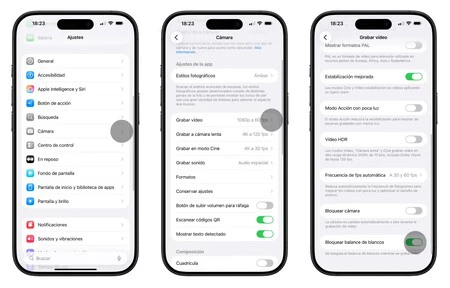 Configurar balance de blancos