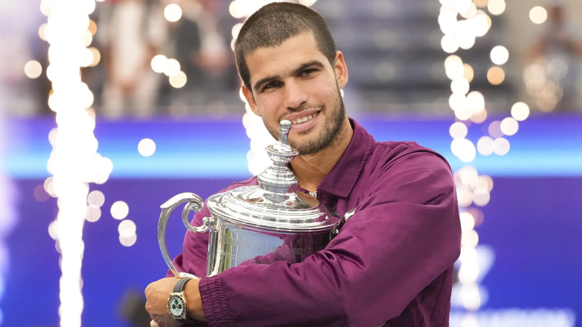 La felicitación de Carlos Alcaraz a uno de sus imprescindibles: «Te quiero un mundo»