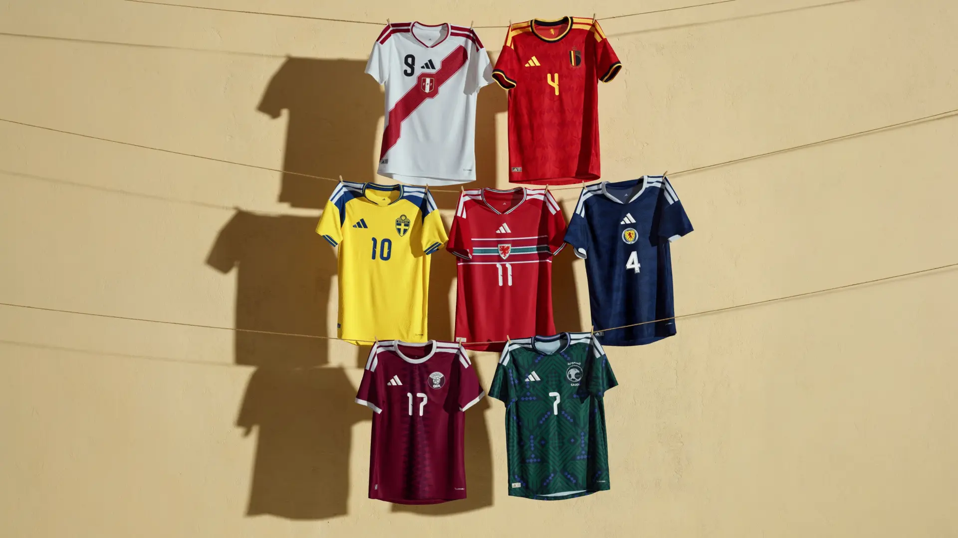 Salen a la luz muchas de las camisetas del Mundial: clásica para Alemania, innovadora para España, tradición para México…