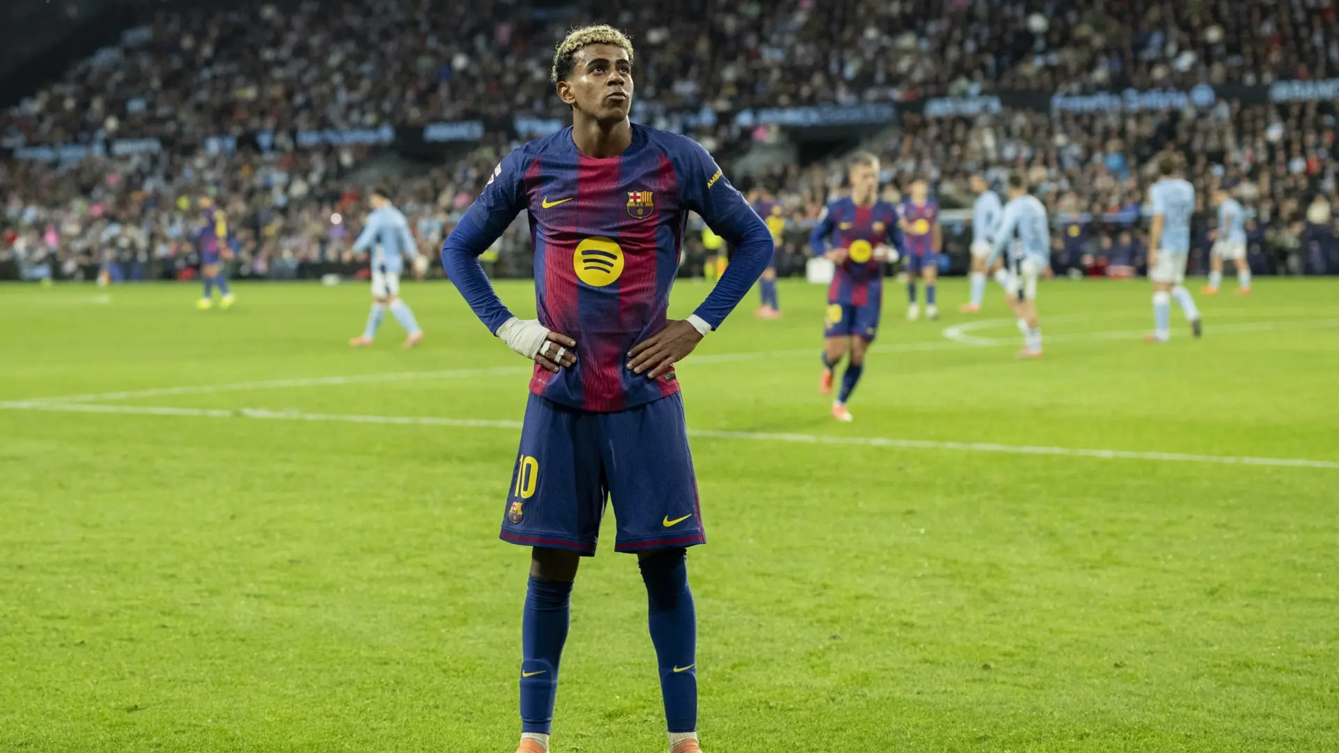 Los cánticos contra Lamine Yamal que denuncia LaLiga: le llamaron «cornudo» recordándole su ruptura con Nicki Nicole