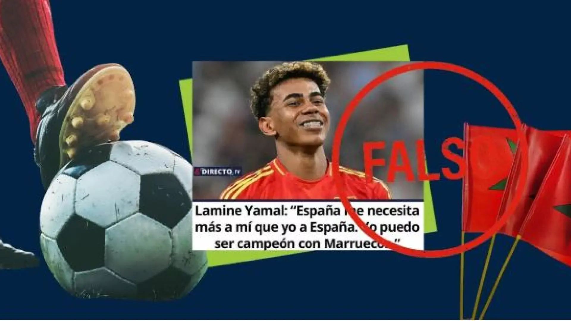 Lamine Yamal no ha dicho que «España me necesita a mí más que yo a España, yo puedo ser ganador con Marruecos»