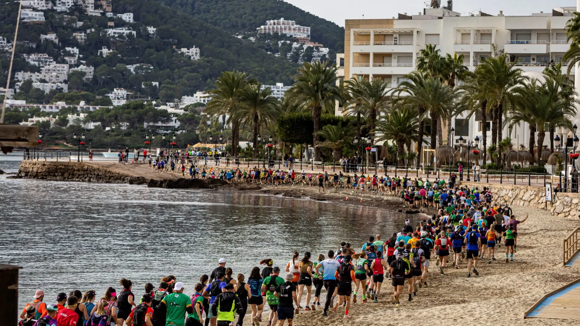 Despedida histórica del '3 Días Trail Ibiza' con un espectacular 10k en Santa Eulalia