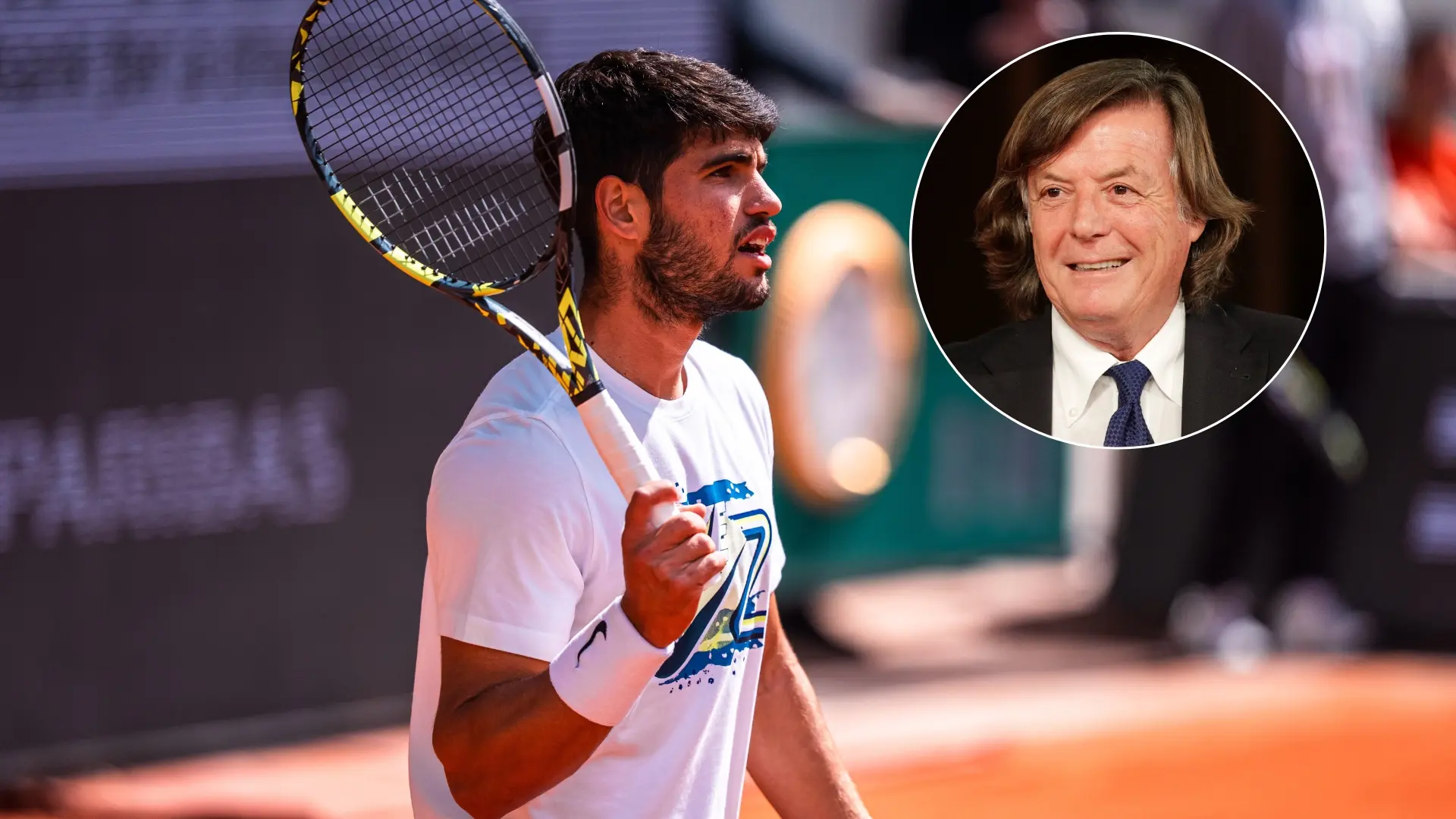 Adriano Panatta, leyenda del tenis italiano: «Alcaraz tiene que tener cuidado, no ganará más a Sinner si no se mantiene concentrado»