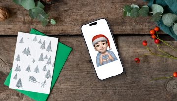 Quise que mi foto en WhatsApp tuviese un toque navideño. Así que recurrí al editor de Memojis del iPhone