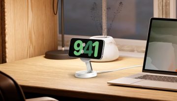 Descuentazo del 62% en la base de carga top para iPhone. Es compatible con MagSafe y funciona con AirPods