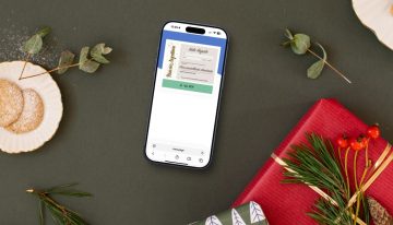 Quiero regalar una cena especial por Reyes. Así lo he montado con mi Mac, iPhone y un PDF