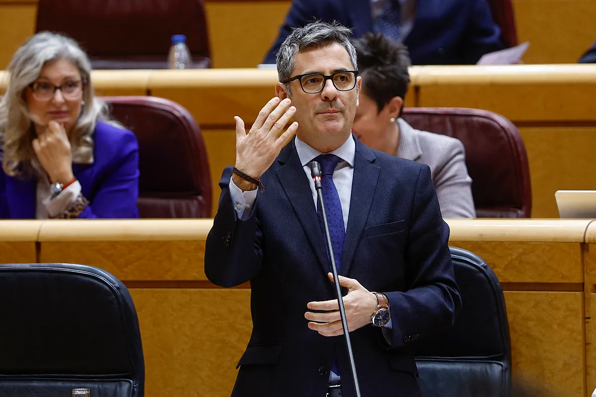 Bolaños se encara al presidente del Senado: «No es imparcial y demuestra que PP y Vox son uno»