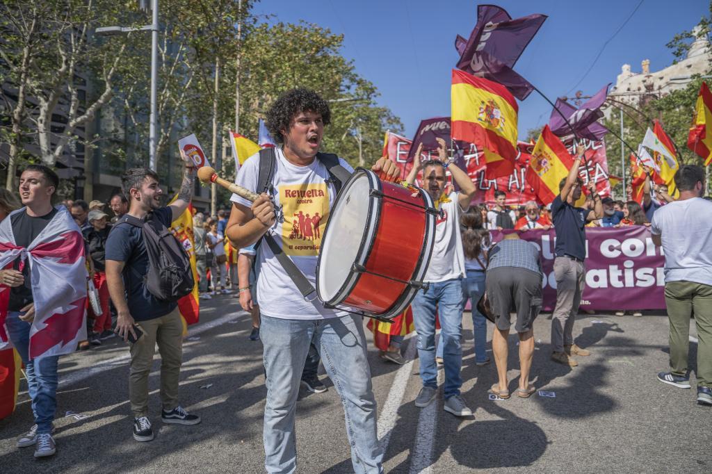 El presidente de la organización juvenil Revuelta, Jaime Hernández.