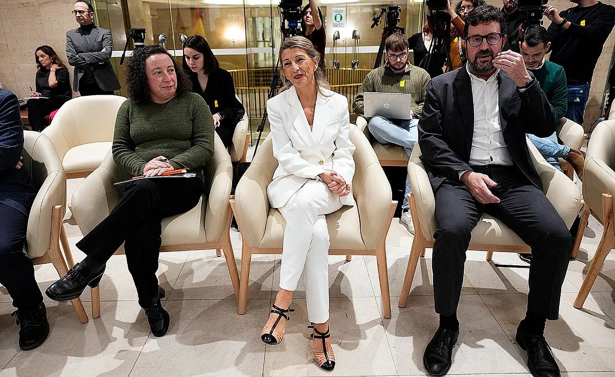 Sánchez dicta el ocaso de Yolanda Díaz y sus socios la dejan sola en su «órdago no consensuado»