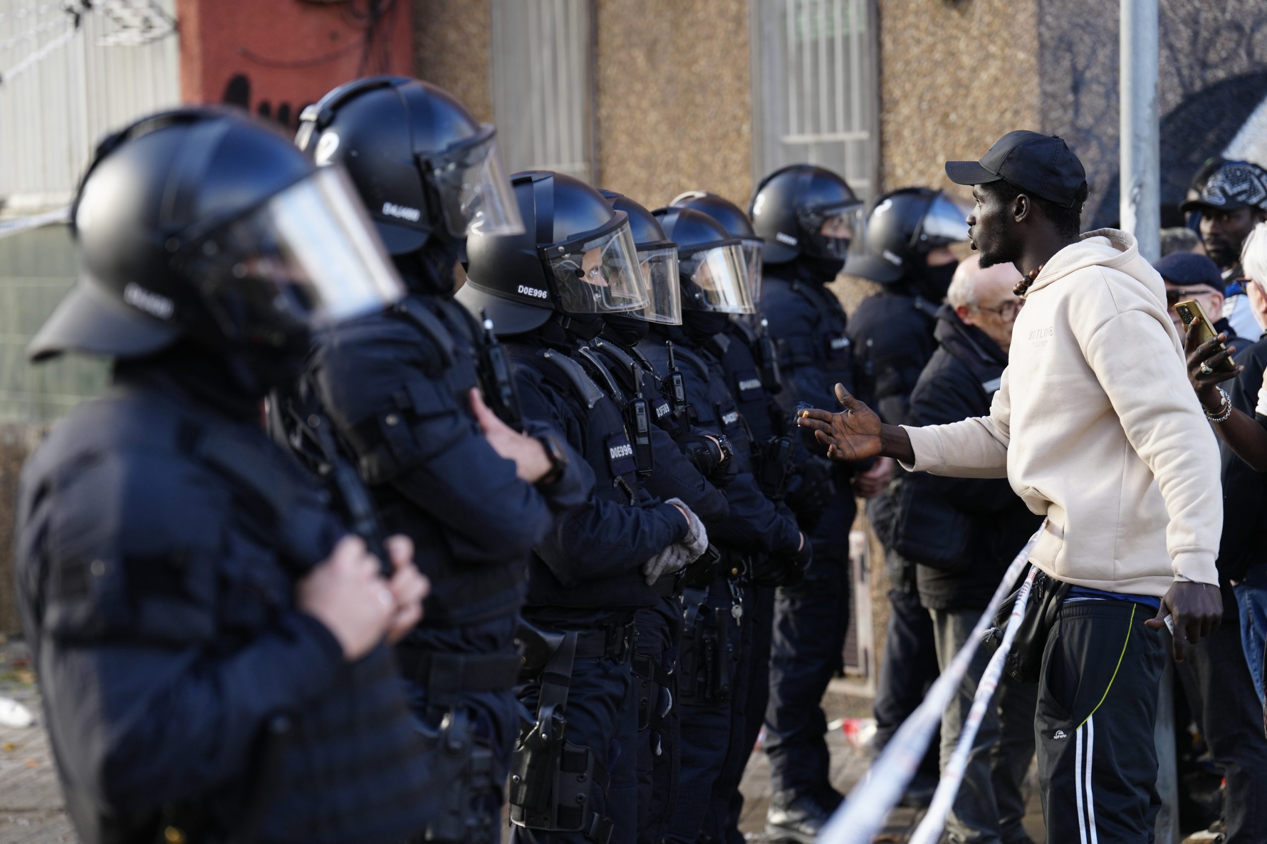 Los Mossos intervienen