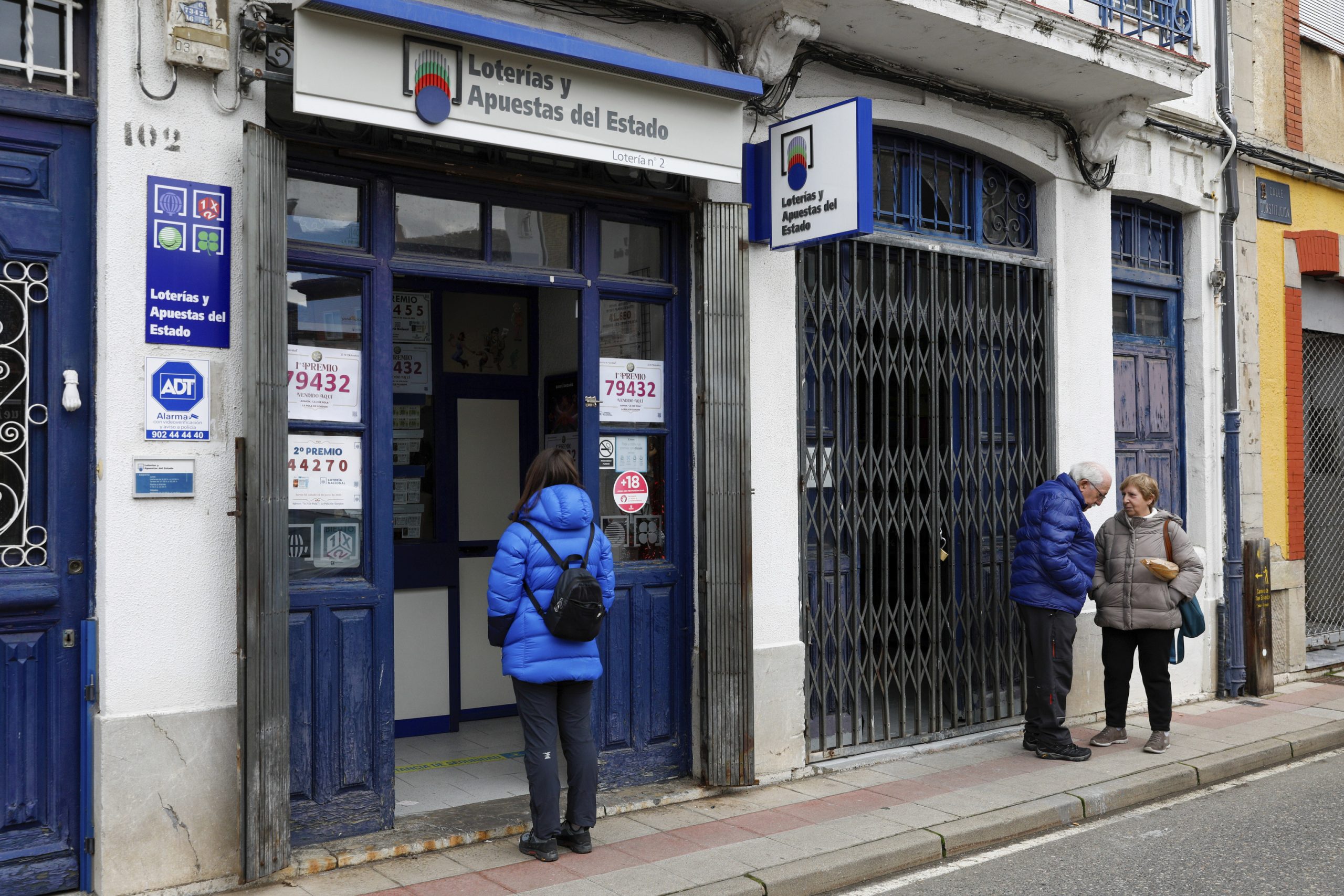 Administración de Pola de Gordón, donde compraron los décimos.