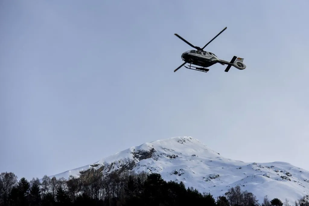 Atrapada una persona en un alud en el Valle de Bielsa (Huesca)