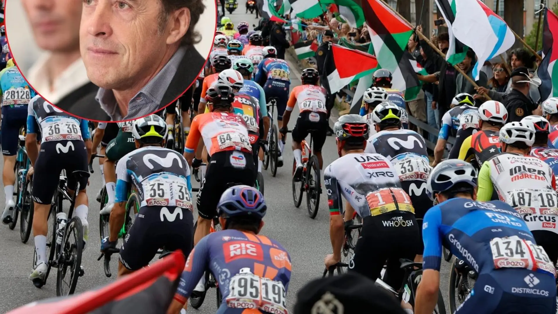 Perico Delgado apela al «sosiego» tras la polémica por sus críticas a las protestas propalestinas: «Me siento manipulado»