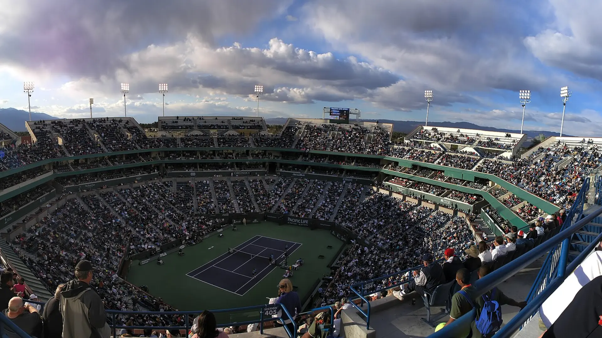 Santuarios del deporte. Indian Wells Tennis Gardens