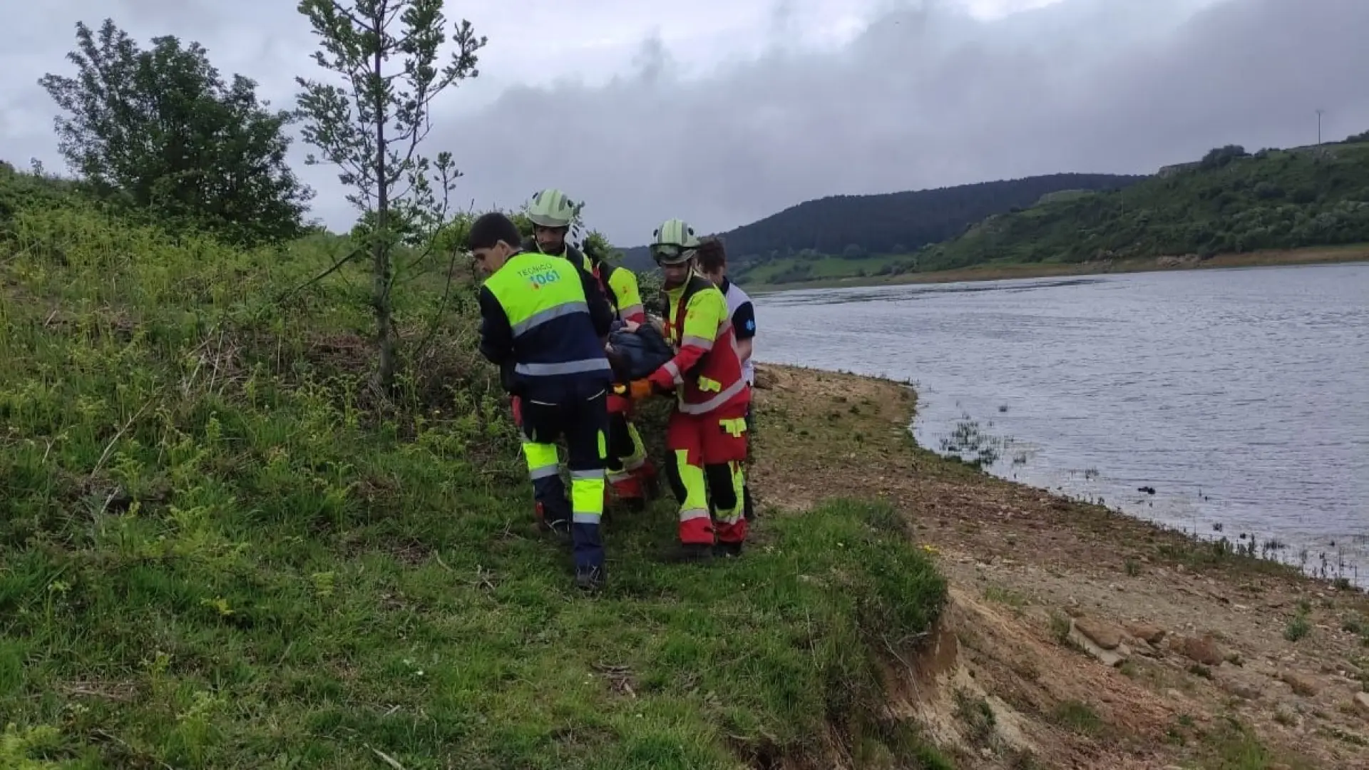 Hallan muerto al piragüista desaparecido en el Pantano del Ebro