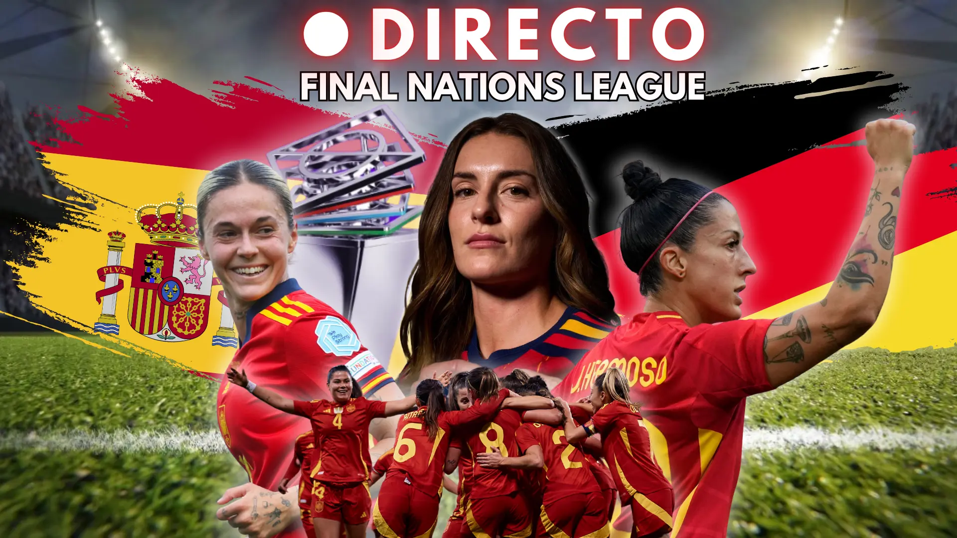 España – Alemania, partido de vuelta de la final de la Nations League femenina, en directo: marcador, goles y última hora en el Metropolitano
