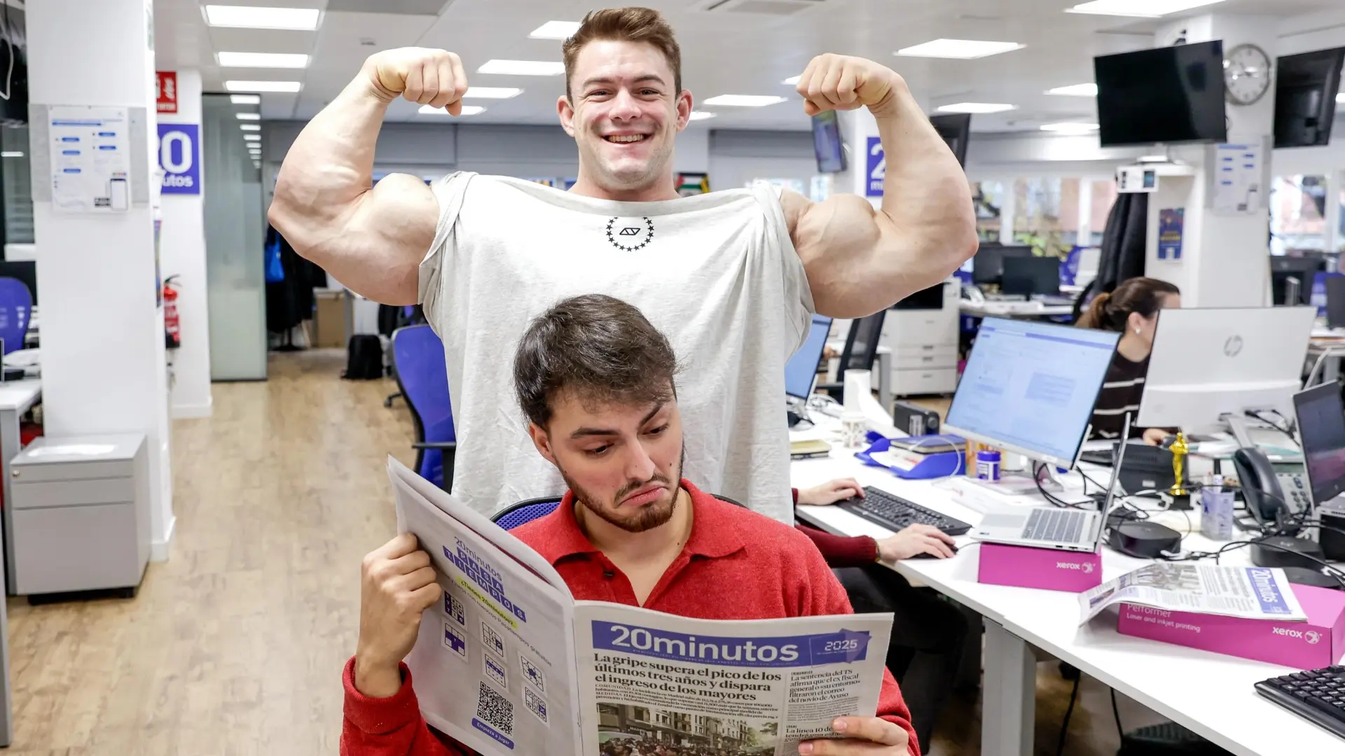 Joan Pradells, culturista profesional: «Sufrí un ataque epiléptico en China y en el hospital valoré la Sanidad de España»