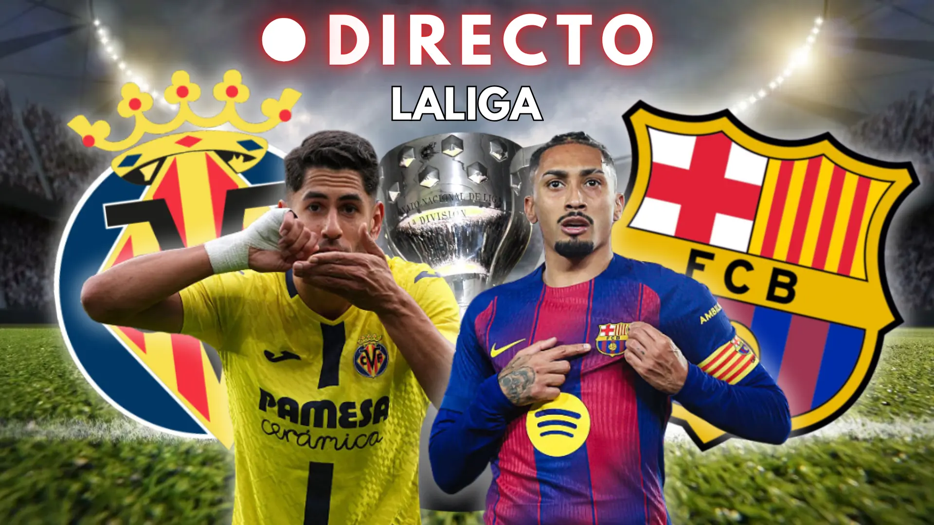Villarreal – FC Barcelona de LaLiga, en directo: resultados y última hora de la jornada 17