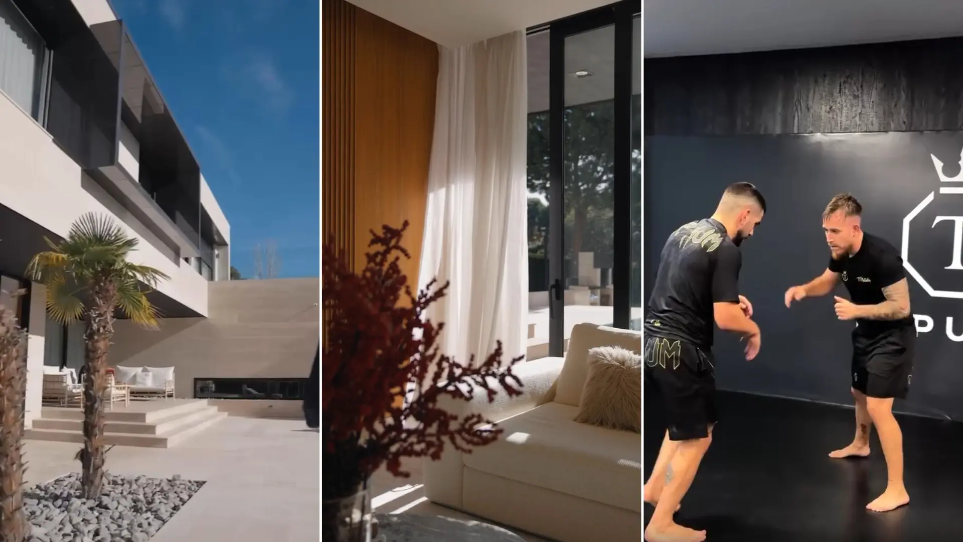 Así es la espectacular casa de Ilia Topuria: valorada en 8 millones, con gimnasio propio y vecino de los jugadores del Real Madrid