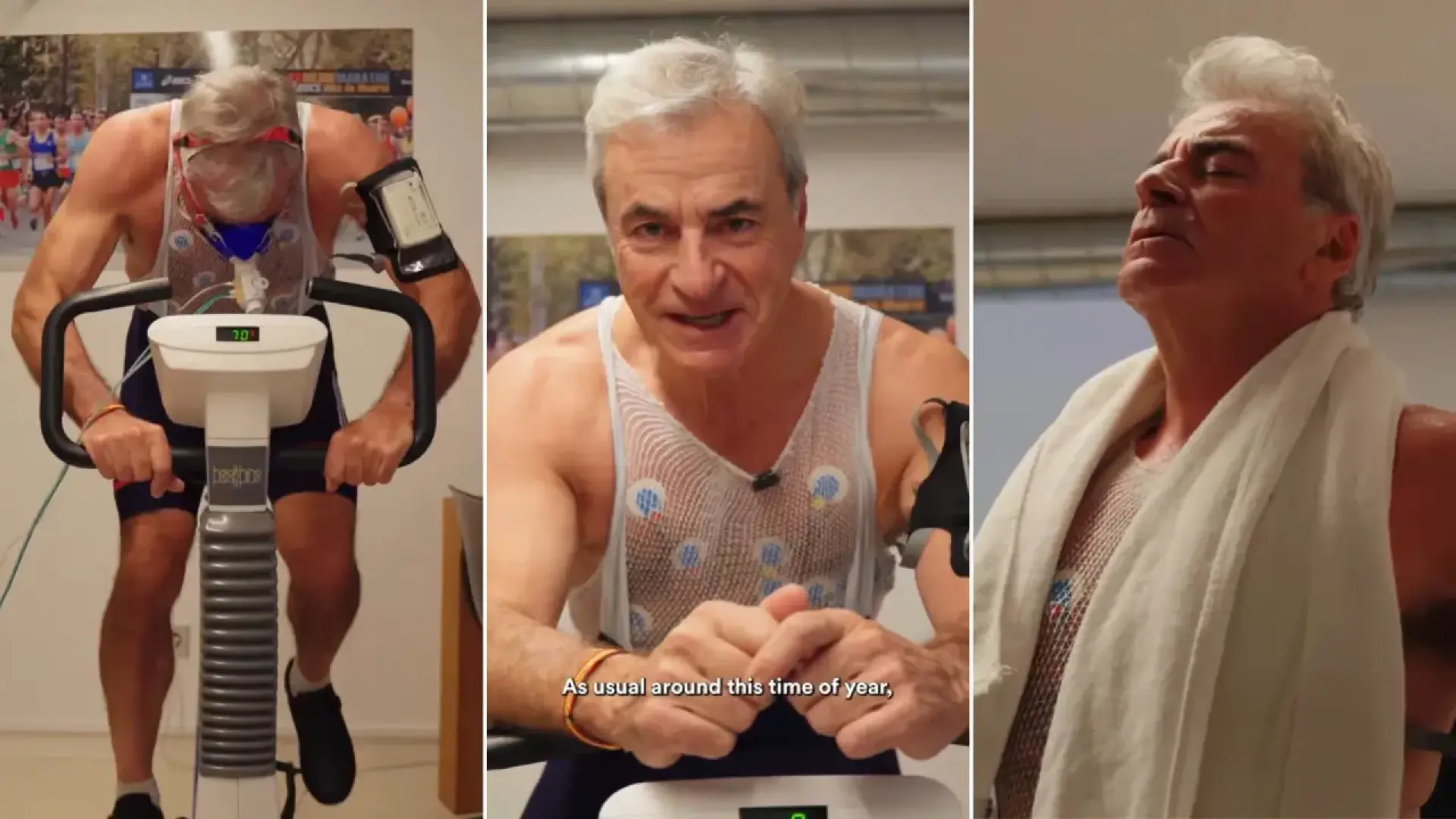 La espectacular forma física de Carlos Sainz a los 61 años antes del Dakar: «¡Todo en orden y con ganas de empezar!»