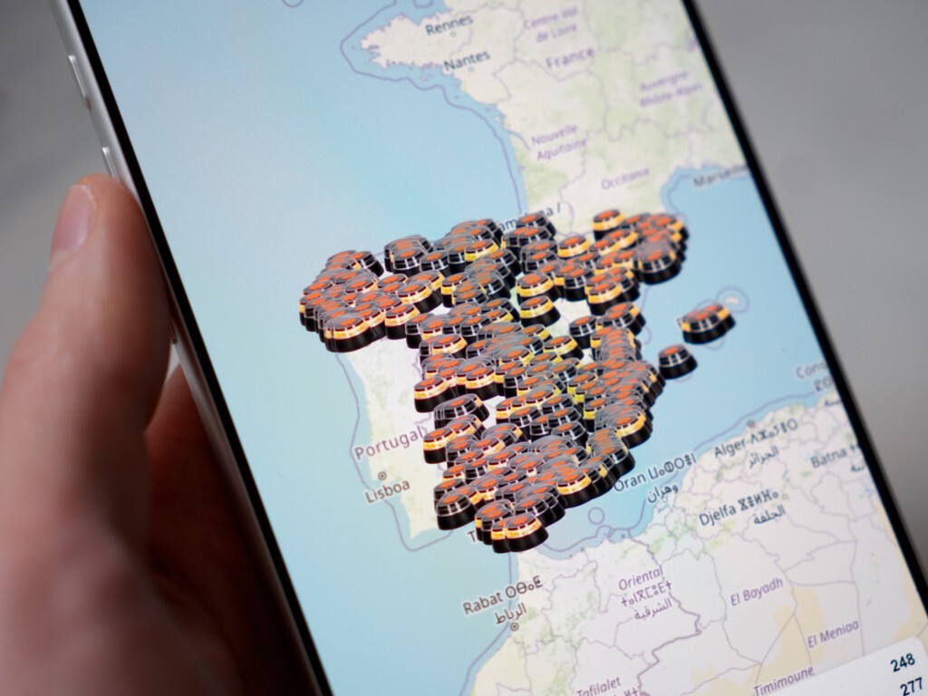 La baliza V16 ya es obligatoria: con este mapa podemos ver todas las averías en tiempo real. Yo ya lo tengo en los favoritos de mi iPhone