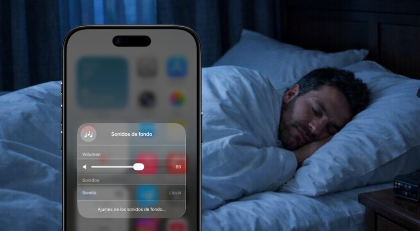 La ciencia avala algunos sonidos para conciliar el sueño. Los he probado con una función del iPhone y sí, funciona