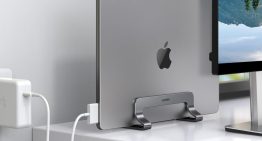 ¿Dónde guardas el MacBook cuando no lo utilizas? Este accesorio te permite ahorrar espacio en el escritorio