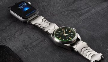 Hay quien no quería renunciar al Apple Watch ni a su Rolex. Así que decidió crear una correa que uniese ambos mundos