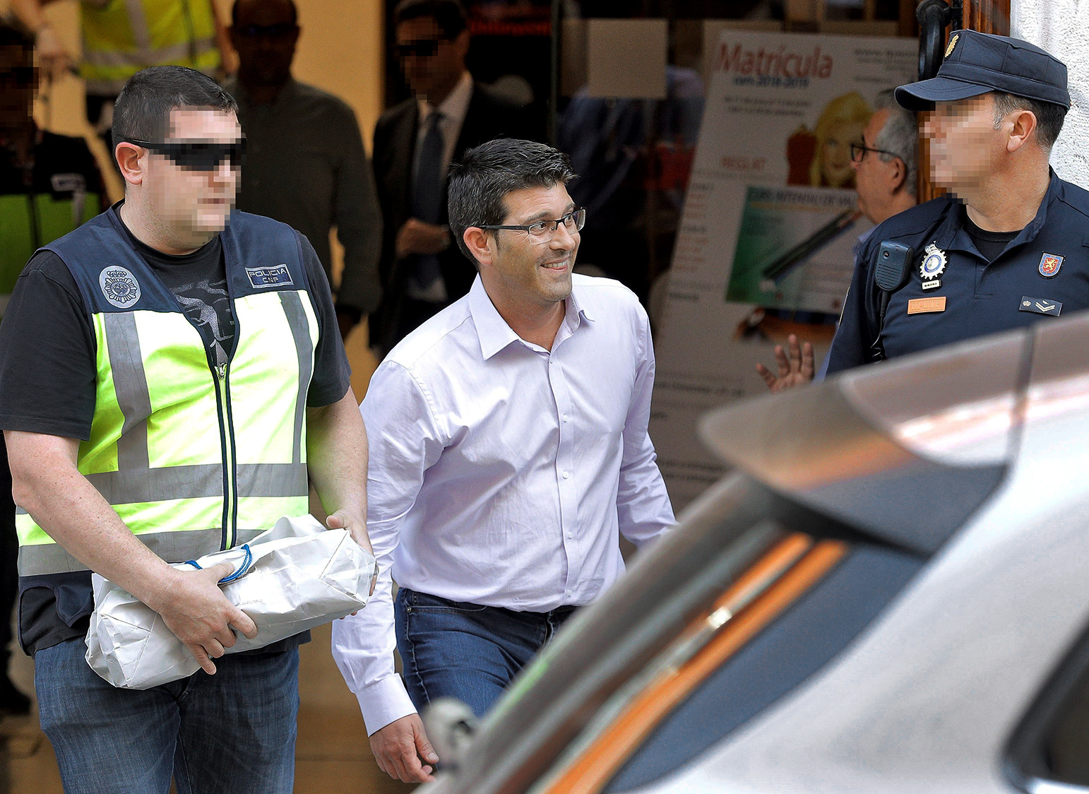 Jorge Rodríguez, el día que fue detenido en 2018.