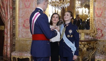 La formación militar de Leonor, protagonista en la Pascua: de la «vivencia» para asumir «el sentido del deber», según el Rey, al alegato feminista de Robles