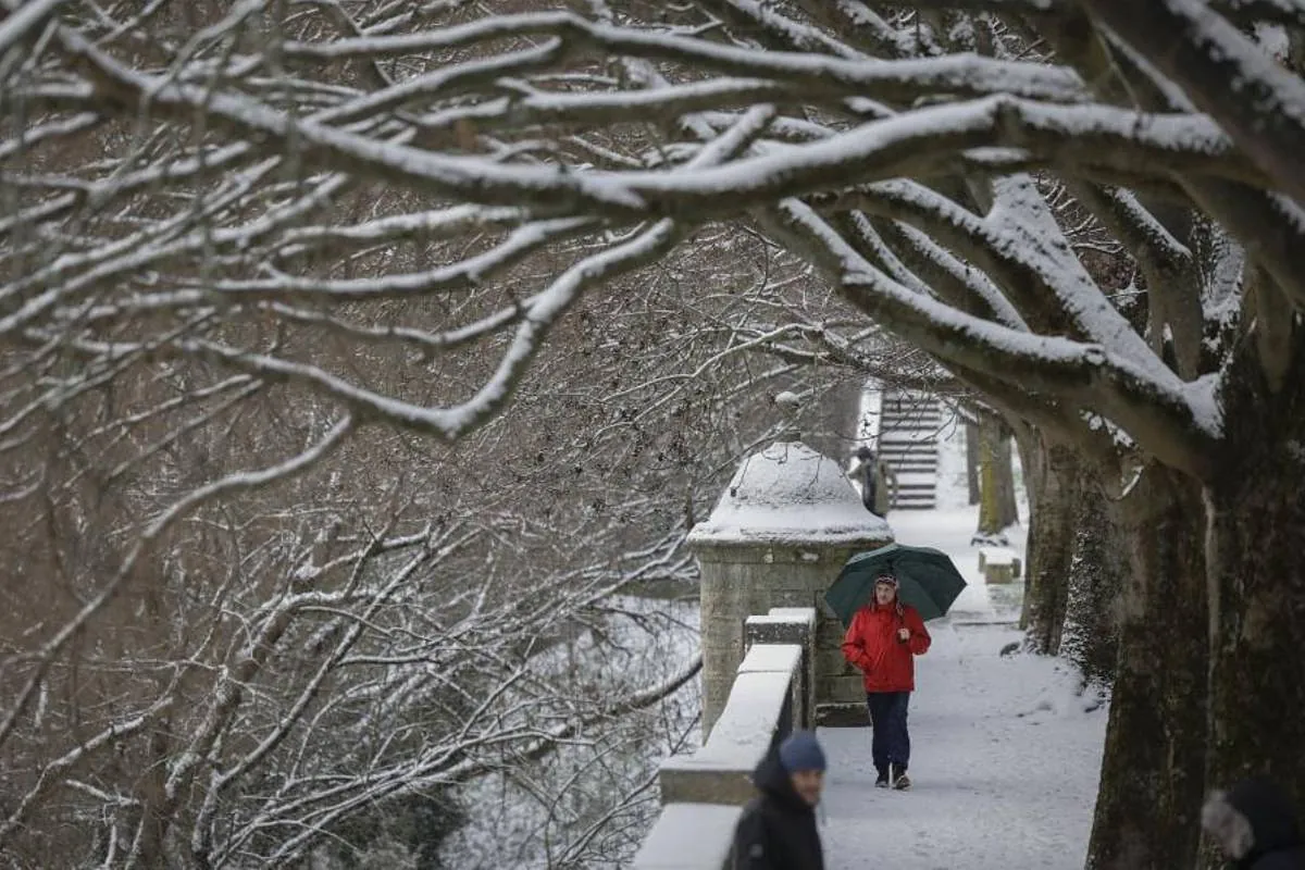 Sigue el frío: este miércoles se esperan nevadas en cotas bajas, heladas y viento en litorales