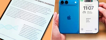 Apple quiere que a su iPhone plegable no se le note la arruga. Ya hemos visto cómo... gracias a Samsung