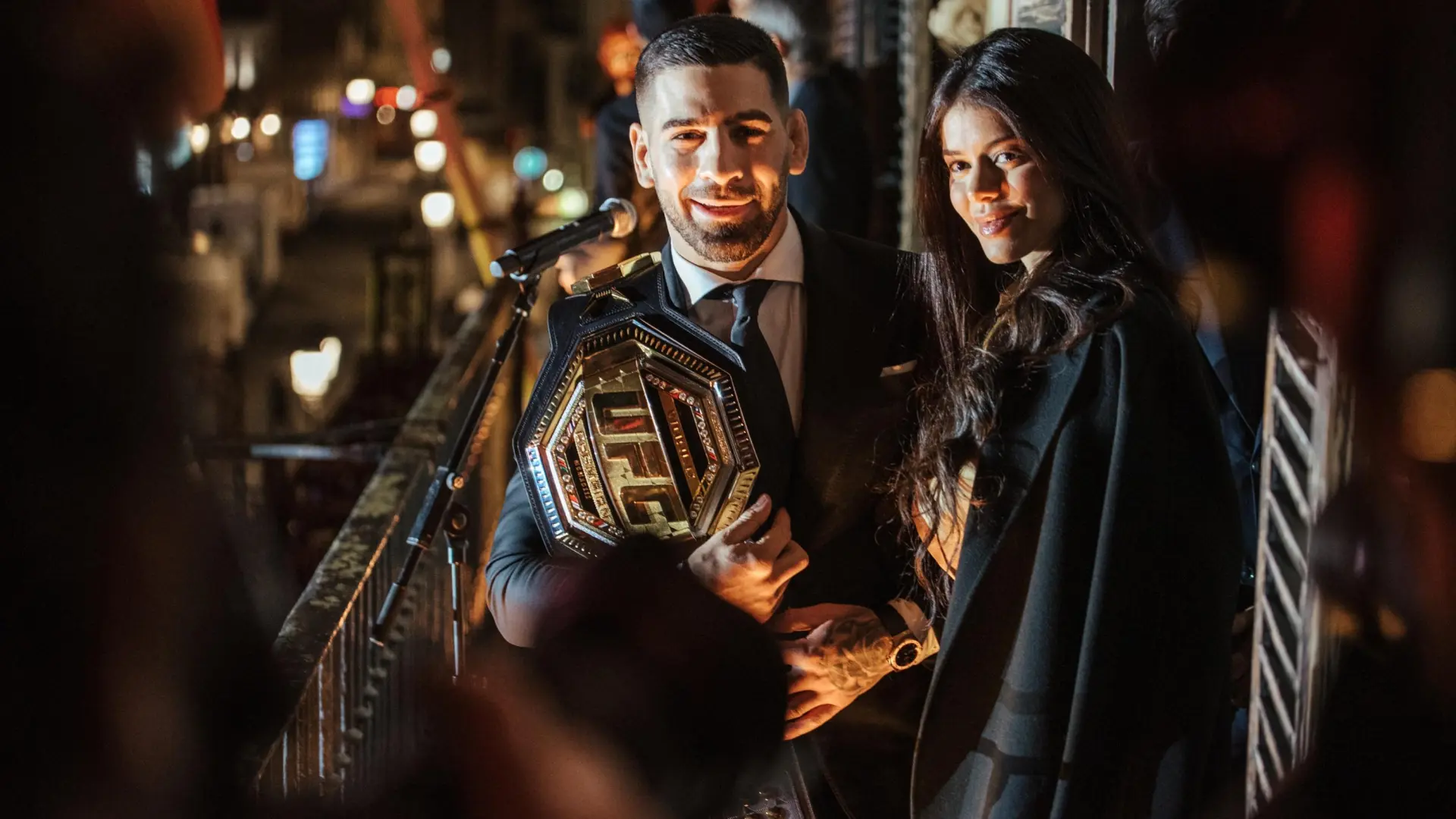 Ilia Topuria, citado para declarar por la denuncia de malos tratos de su exmujer Giorgina Uzcategui