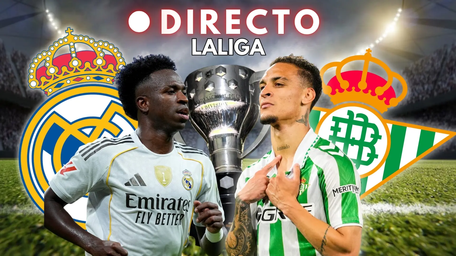 Real Madrid – Betis de LaLiga, en directo: marcador, goles y última hora de la jornada 18 en el Santiago Bernabéu