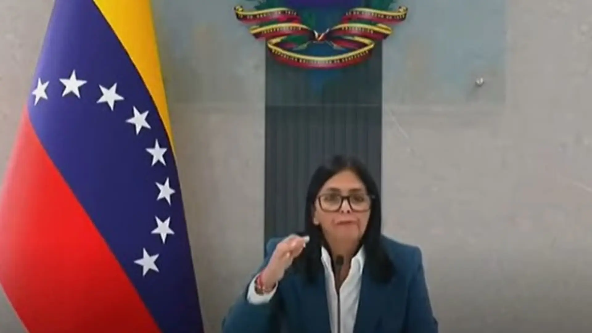 La vicepresidenta Delcy Rodríguez exige la liberación de Maduro: «Venezuela nunca será una colonia»