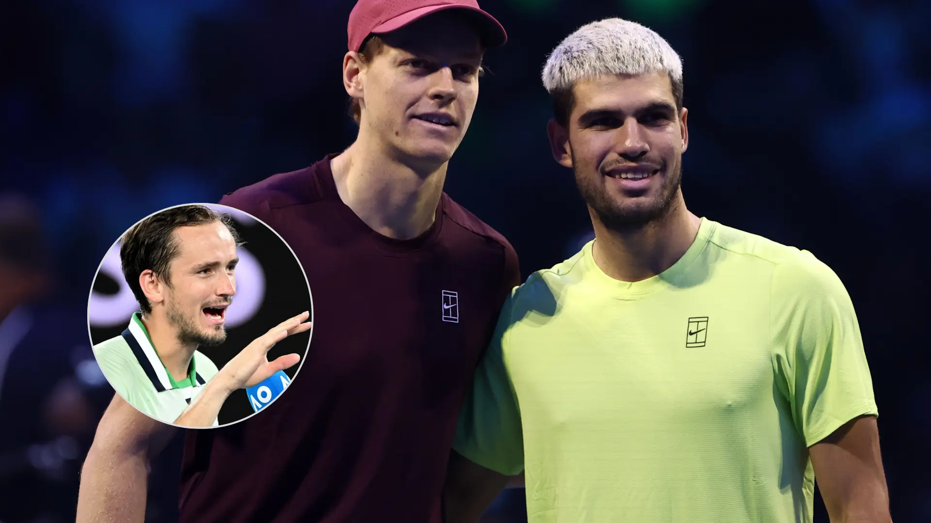 Daniil Medvedev. exnúmero uno del mundo: «Si Alcaraz y Sinner mantienen la regularidad del año pasado, será imposible alcanzarlos»