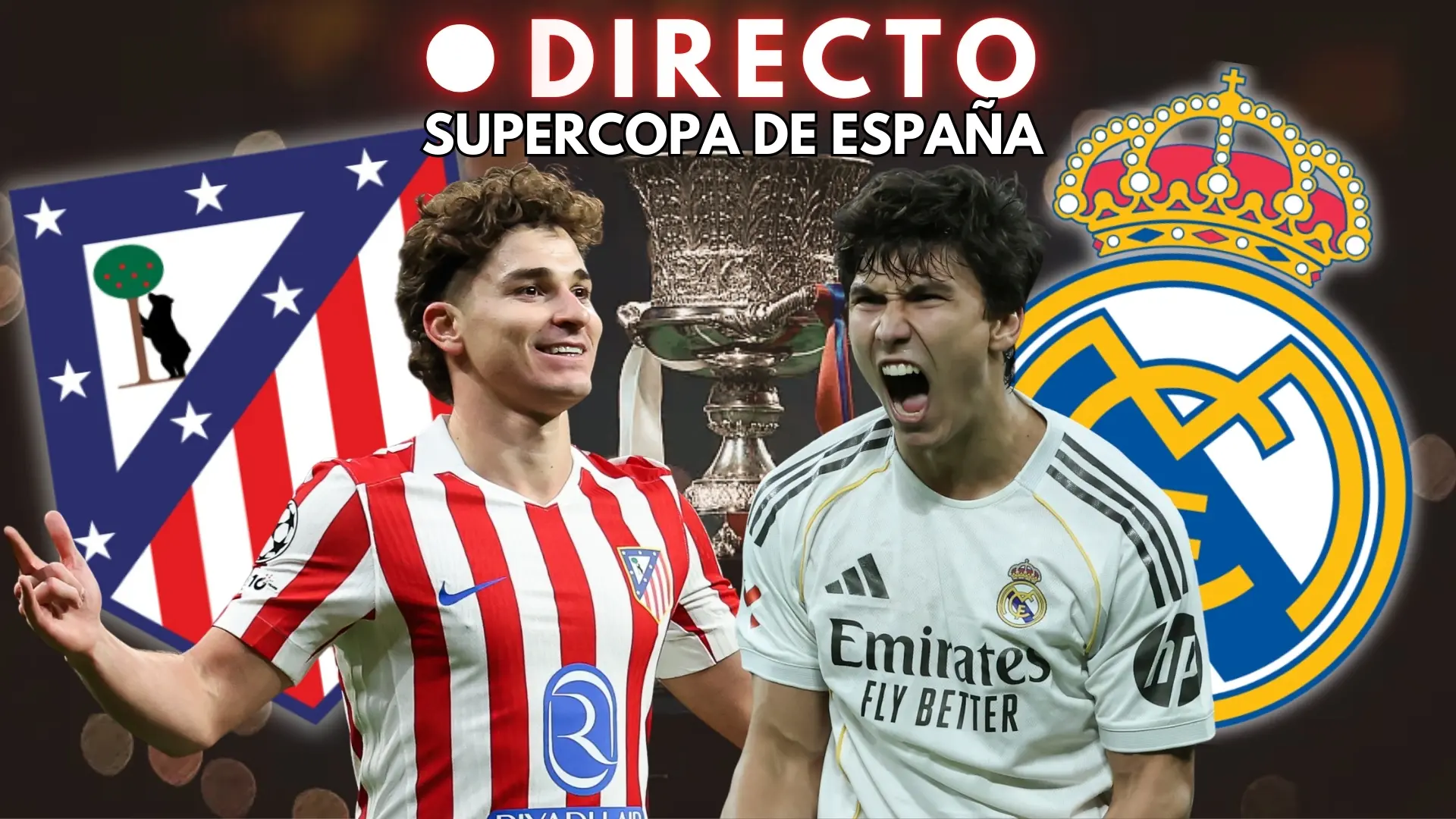 Atlético – Real Madrid de Supercopa de España, en directo: goles, resultado y última hora de la semifinal