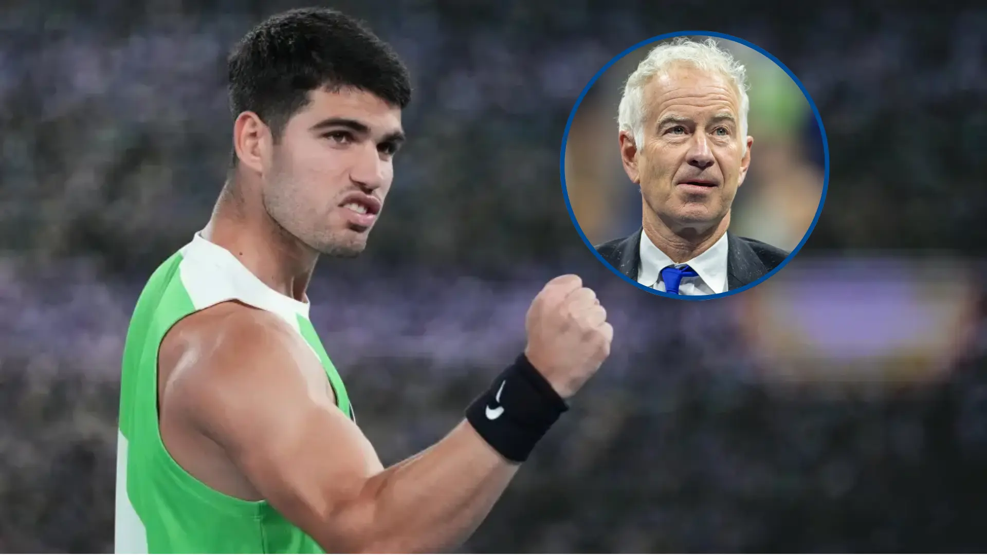 La advertencia de John McEnroe, exnúmero 1 del mundo, a Carlos Alcaraz: «Salió al partido como si no hubiese hecho el 'click'»