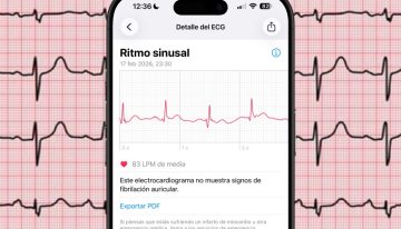 El truco para exportar un ECG del Apple Watch en un PDF. Se puede incluso imprimir para llevarlo al médico