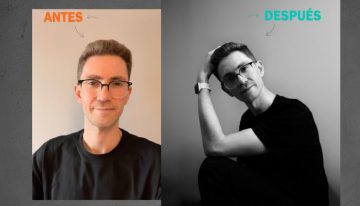 He cambiado mi foto de perfil usando solo el iPhone y una pared. El resultado parece sacado de un estudio profesional