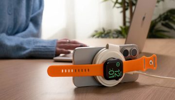 De la mesilla al bolsillo: esta base de carga está diseñada para viajar y funciona en iPhone, AirPods y Apple Watch