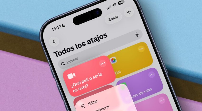 Vemos una escena de una serie o peli y no sabemos cuál es. Han creado un atajo del iPhone para identificarla